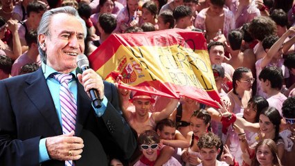Tudela canta ¡que viva España! en el inicio de sus fiestas