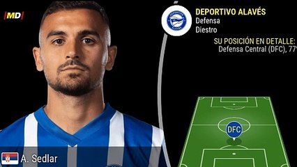Aleksandar Sedlar: Estadísticas Destacadas en LaLiga con Deportivo Alavés ⚽