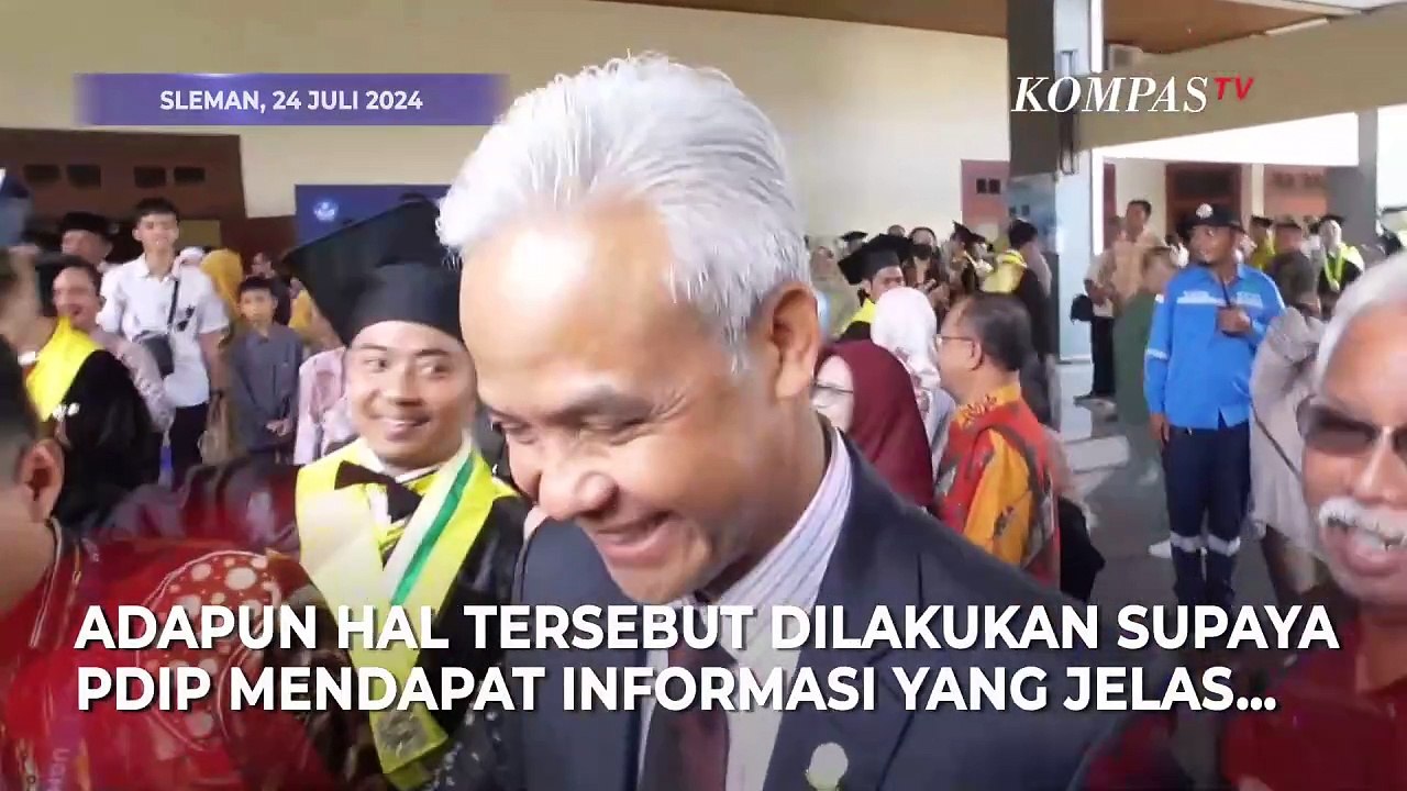 Dugaan Korupsi di Pemkot Semarang, Ganjar: PDIP Pasti Bantu Mbak Ita