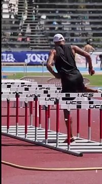 Olimpiadi: ecco gli allenamenti di Marcell Jacobs sulla pista di Rieti in vista di Parigi 2024