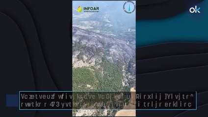 Video herunterladen: El incendio forestal en El Pueyo de Araguás (Huesca) afecta a 140 hectáreas y no sería por causa natural