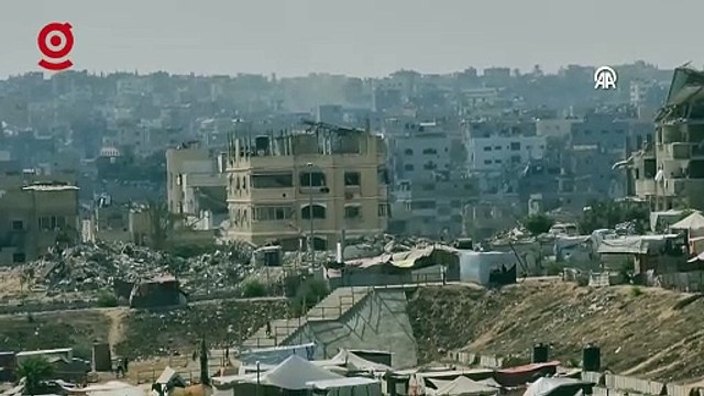 İsrail'in Han Yunus kentine hava saldırısı düzenledi