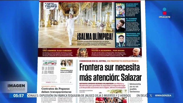 Primeras planas de los periódicos | 24 de julio de 2024