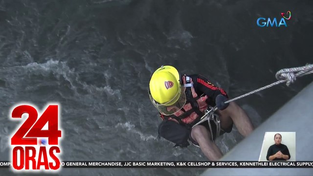 Lalaking inanod ng San Juan river, hinahanap; lagpas critical level ito; Pasig river, halos apaw | 24 Oras