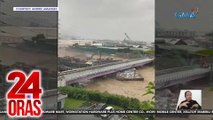 Mga barge at bangka, inanod at bumangga sa tulay | 24 Oras