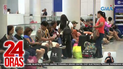 114 flights sa NAIA, kanselado; karamihan biyaheng Taipei, Taiwan | 24 Oras