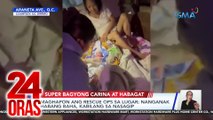 Maghapon ang rescue ops sa Araneta Ave.; nanganak habang baha, kabilang sa nasagip | 24 Oras