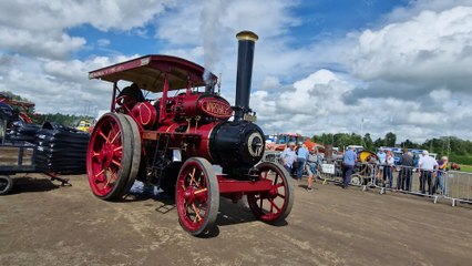 Building up some steam last weekend's Traction Engine Club of Ulster (TECU) Steam Rally