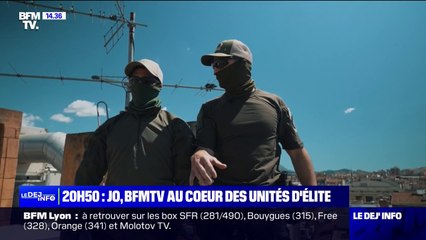 LIGNE ROUGE - Paris 2024: avec les snipers des unités d'élite lors de l'arrivée de la flamme à Marseille
