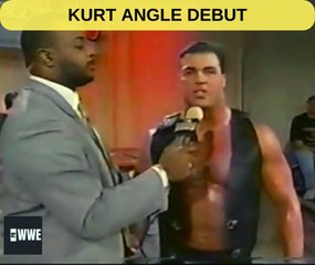 Kurt Angle Debut Rare Clip