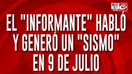 Caso Loan: El "informante" de Maciel habló y generó un "sismo" en 9 de Julio