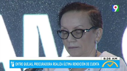 Entre quejas, procuradora realiza ultima rendición de cuenta| El Despertador