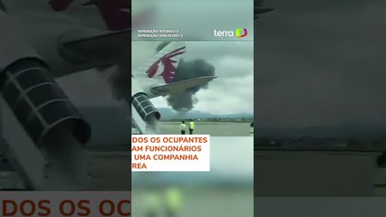 Avião cai logo após decolagem e deixa 18 mortos no Nepal #shorts