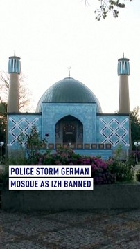 Police storm German mosque as Islamic center banned