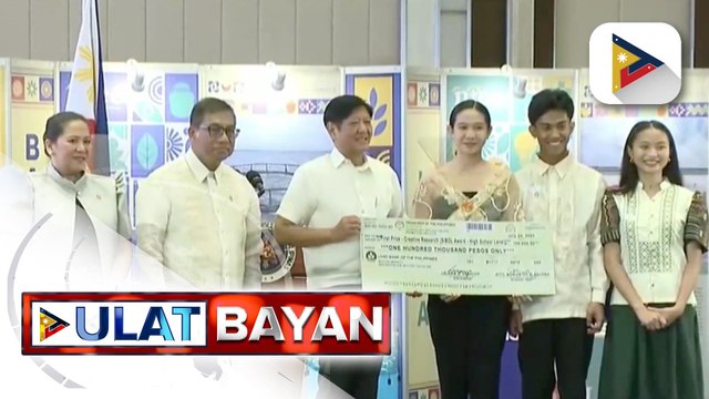 Mga nagwagi sa National Invention Contest and Exhibits, ginawaran ng Presidential Award