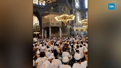 TÜGVA'dan Ayasofya’da gövde gösterisi: 7 bin çocukla "Yaz Okulu Buluşması"