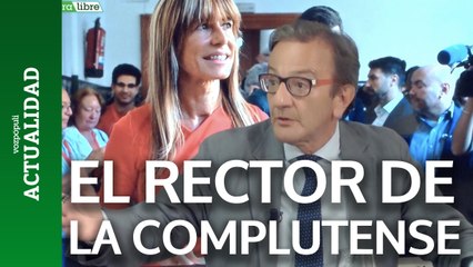 El rector de la Complutense tiene un cuajo que se lo pisa