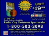Time Life Radio City Christmas Spectacular Commercial｜2008