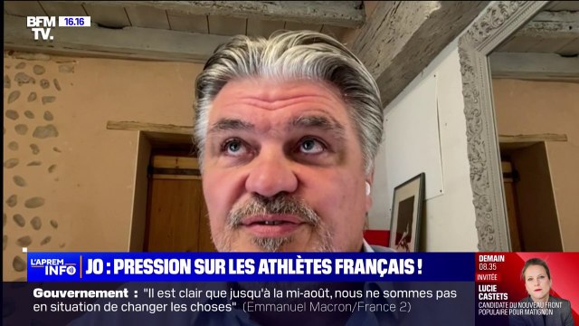 JO: pour David Douillet, il va y avoir une pression supplémentaire pour les athlètes français qui doivent performer dans leur pays