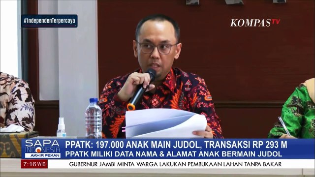 PPATK Ungkap 197 Ribu Anak dan Remaja di Indonesia Main Judi Online, Transaksi Capai 293 Miliar