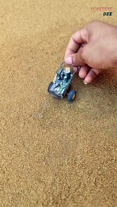 Mini Chaff Cutter Machine Project Mini Handpump Water Motor And Cow Video Project #32