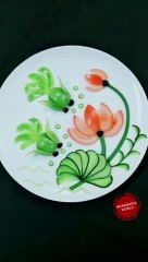salad Decorations stylish cutting design