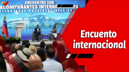 Скачать видео: El Mundo en Contexto | Vpdta. Delcy Rodríguez encabezó encuentro con acompañantes internacionales