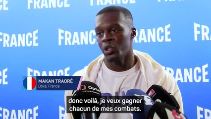 Paris 2024 - Traoré : “Je suis un compétiteur, je veux gagner chacun de mes combats”