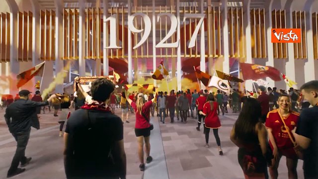 La Roma presenta il nuovo stadio ecco il video del progetto di Pietralata