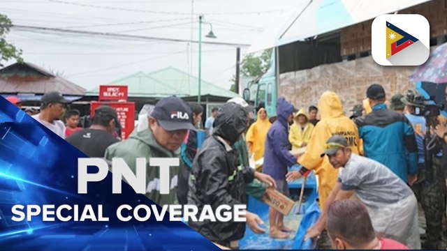 DSWD, patuloy na nakikipag-ugnayan sa pamahalaan para magpaabot ng tulong sa mga lubhang naapektuhan ng Bagyong #CarinaPH; Tulong-pinansyal, naibigay na sa ilang residente