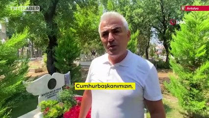 Köpek saldırısından kaçarken ölen kızın babasından Cumhurbaşkanı Erdoğan'a teşekkür