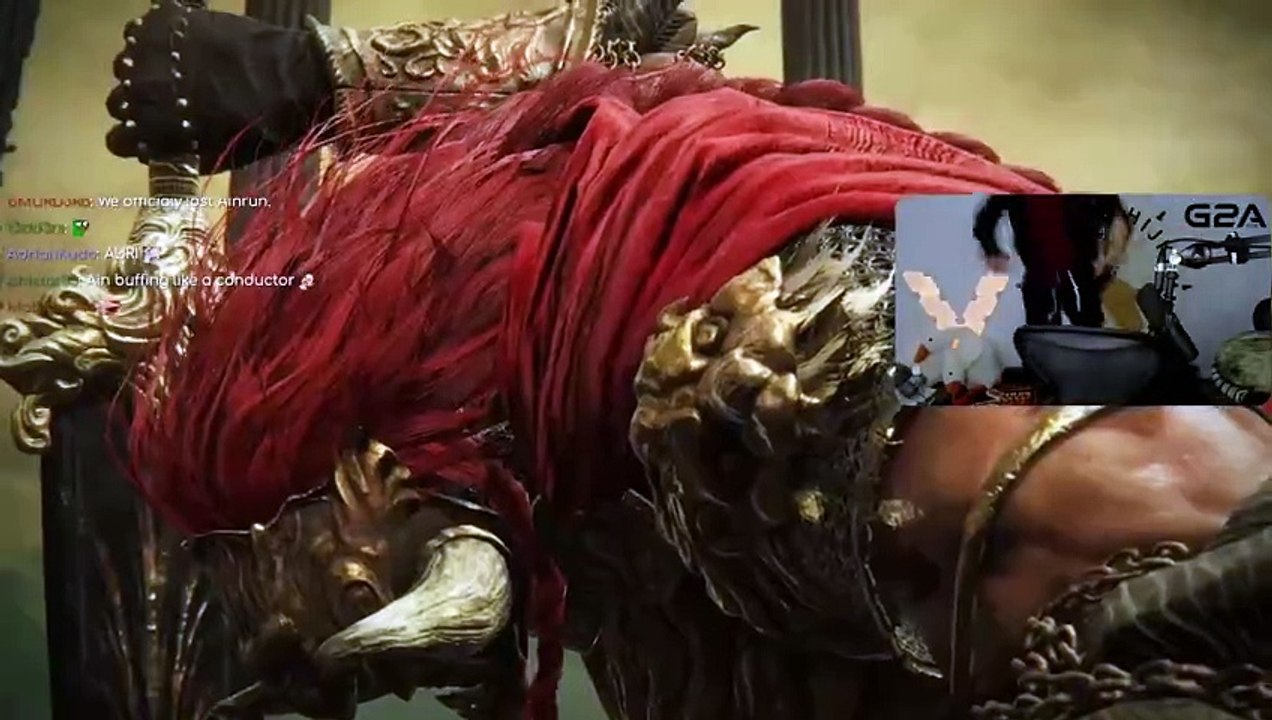 La reacción de Ainrun al derrotar al jefe final de Elden Ring: Shadow of the Erdtree