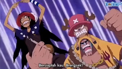 Mode jahat kru Luffy One piece