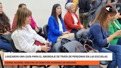 Lanzaron una guía para el abordaje de trata de personas en las escuelas