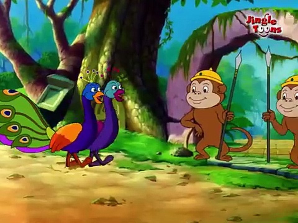Nani Teri Morni ko mor le gaye Hindi Balgee I Hindi Rhymes animted Songs by JinlgeToons