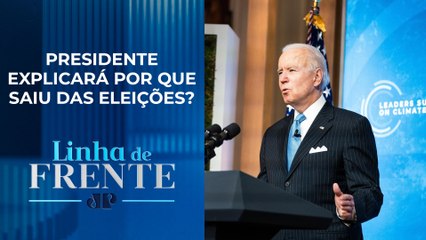 O que esperar do primeiro discurso de Biden após desistência? | LINHA DE FRENTE