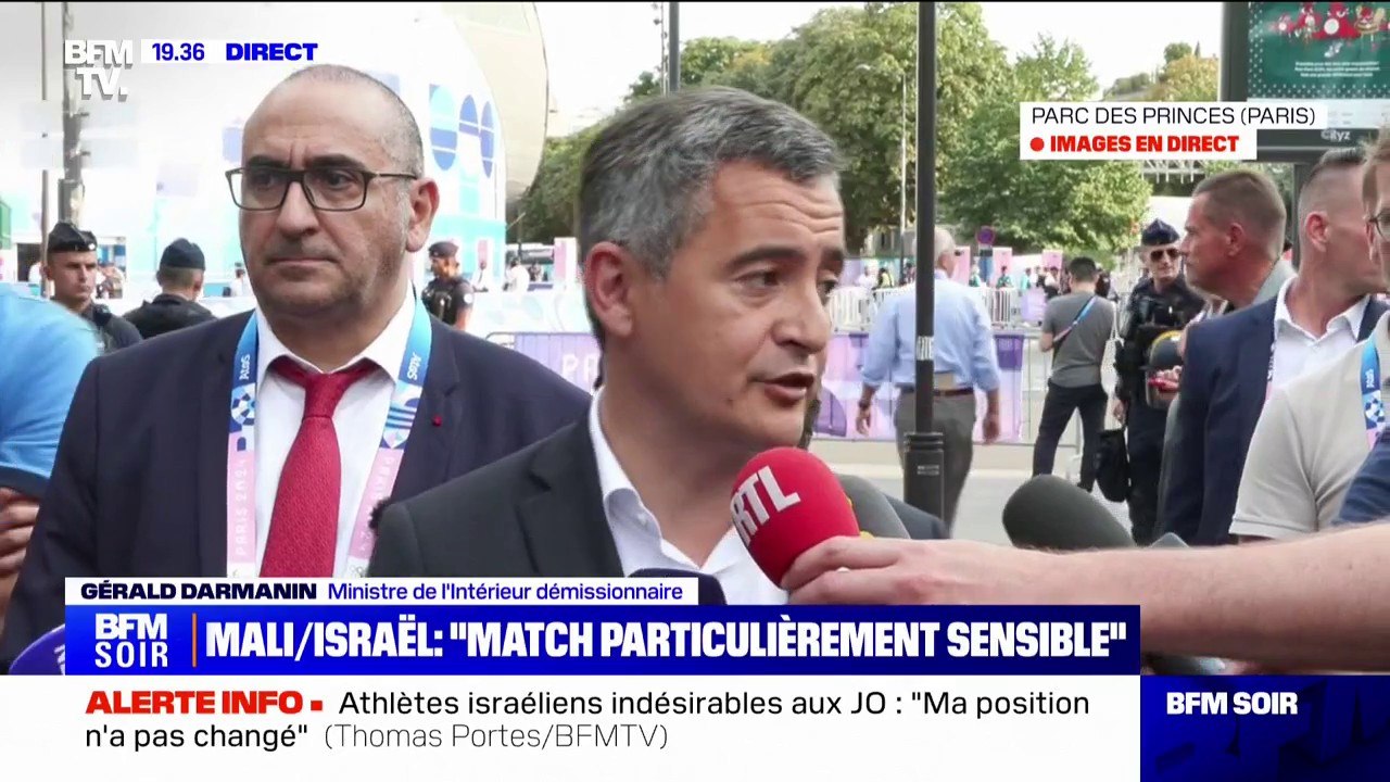Première journée des JO: "C'est une première journée positive", affirme Gérald Darmanin, ministre de l'Intérieur