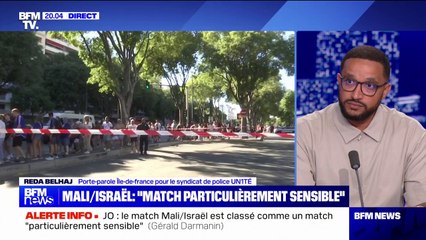 Sécurité des JO: "On a appris de nos erreurs passées", affirme Reda Belhaj (syndicat de police UN1TÉ), en référence à la finale Liverpool-Real Madrid