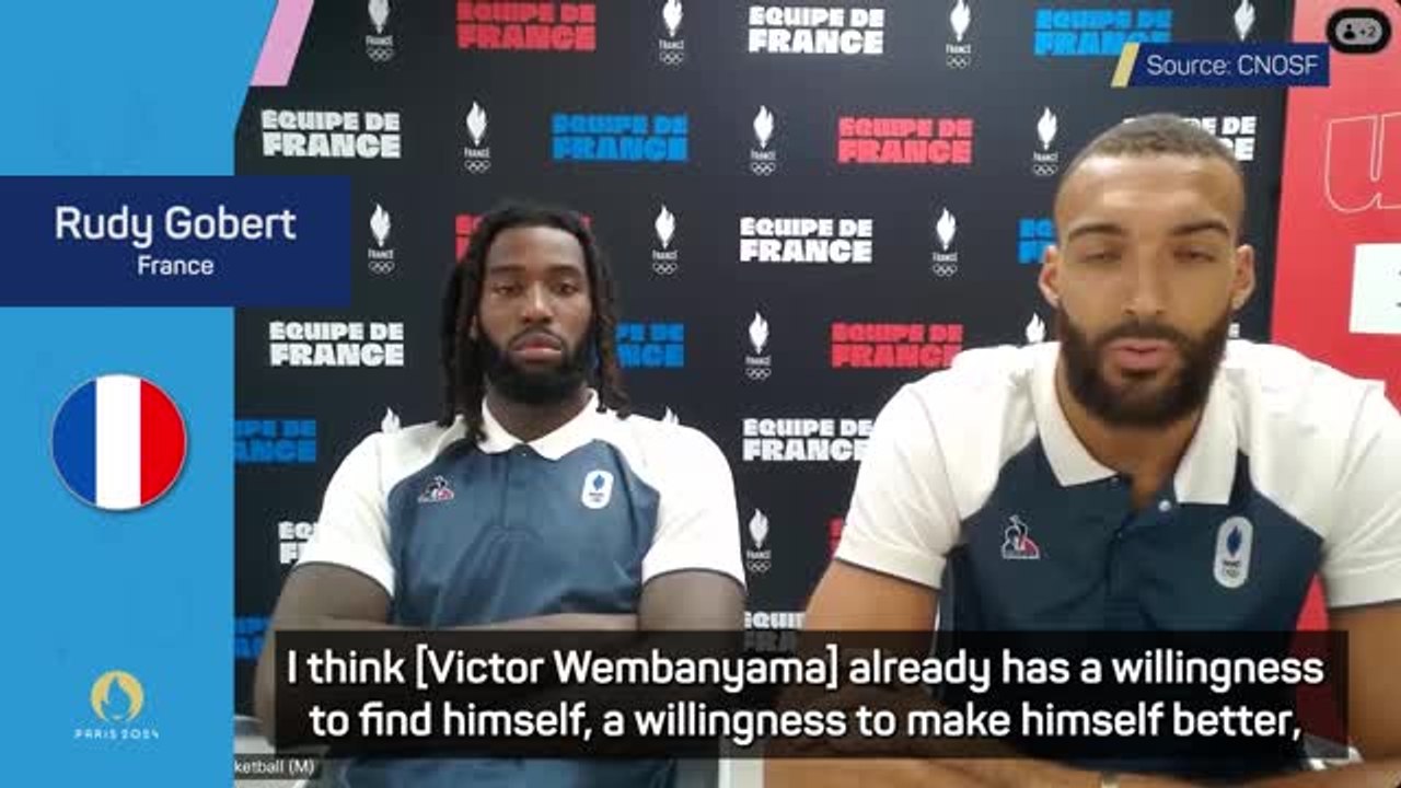 Gobert amazed by Wembanyama chemistry