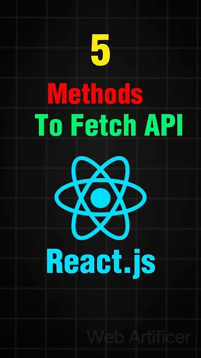 Fetch API methods in Reactjs