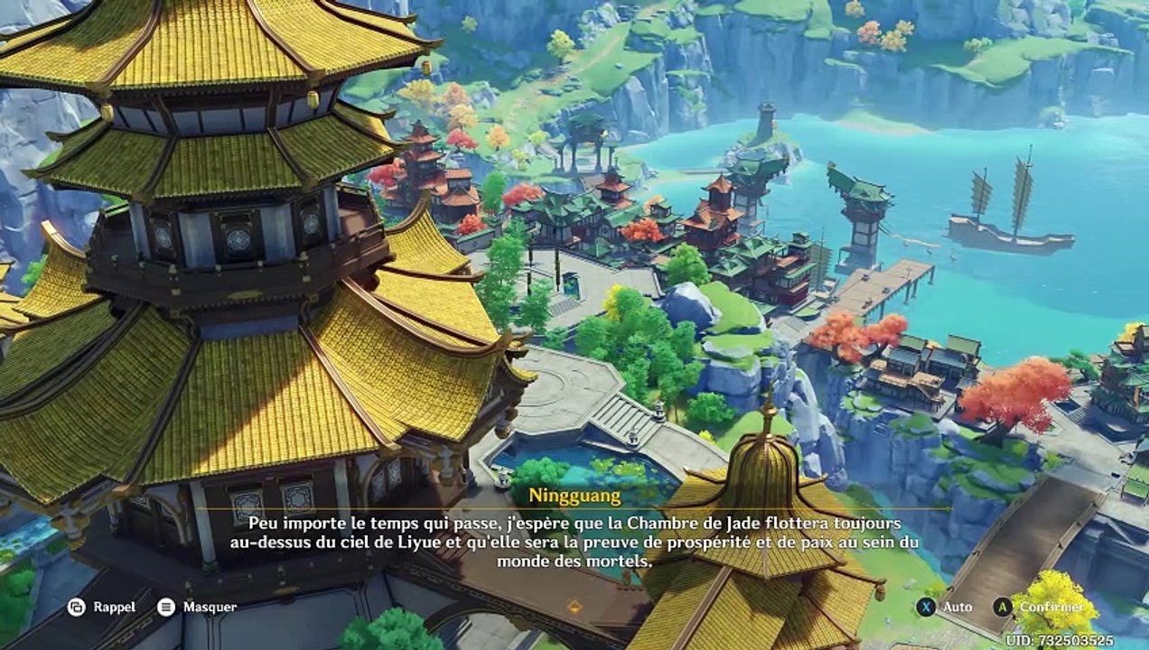 Genshin Impact Intermède Acte 1 Retour de la grue dans le vent - Où le coeur se repose 1