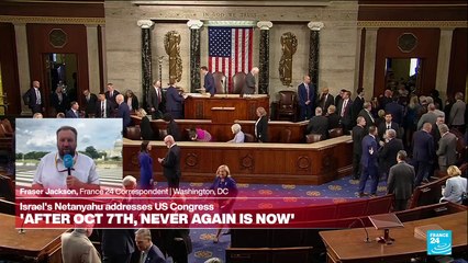 PM Netanyahu to US Congress: Israel-Hamas war a clash between 'barbarism and civilisation'