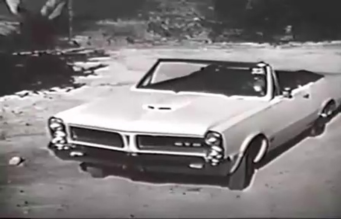 1967 Pontiac GTO TV commercial with William Conrad as the narrator