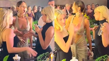 Eiza González se va de 'noche de chicas' con Emma Roberts y Camila Cabello en Saint-Tropez, Francia; así partieron la pista