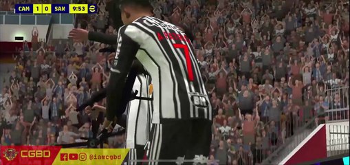 Opponent Domination | Atletico Mineiro vs. Santos F.C. | Efootball 2024 ✔