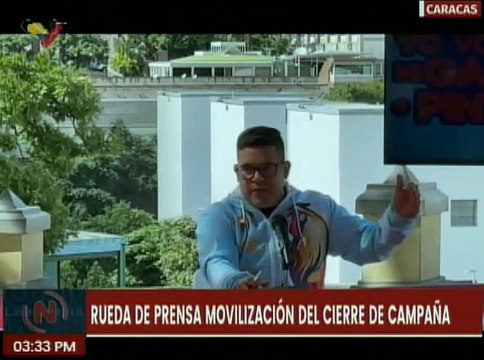 Comando de Campaña Venezuela Nuestra se prepara con masiva movilización en Caracas