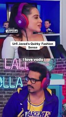 Urfi Javed's Quirky Fashion Sense