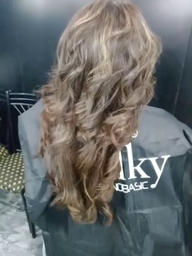 Samina's salon by samina Ali highlights die in keratin keratin treatment