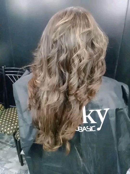 samina's salon by samina Ali highlights die in keratin treatment