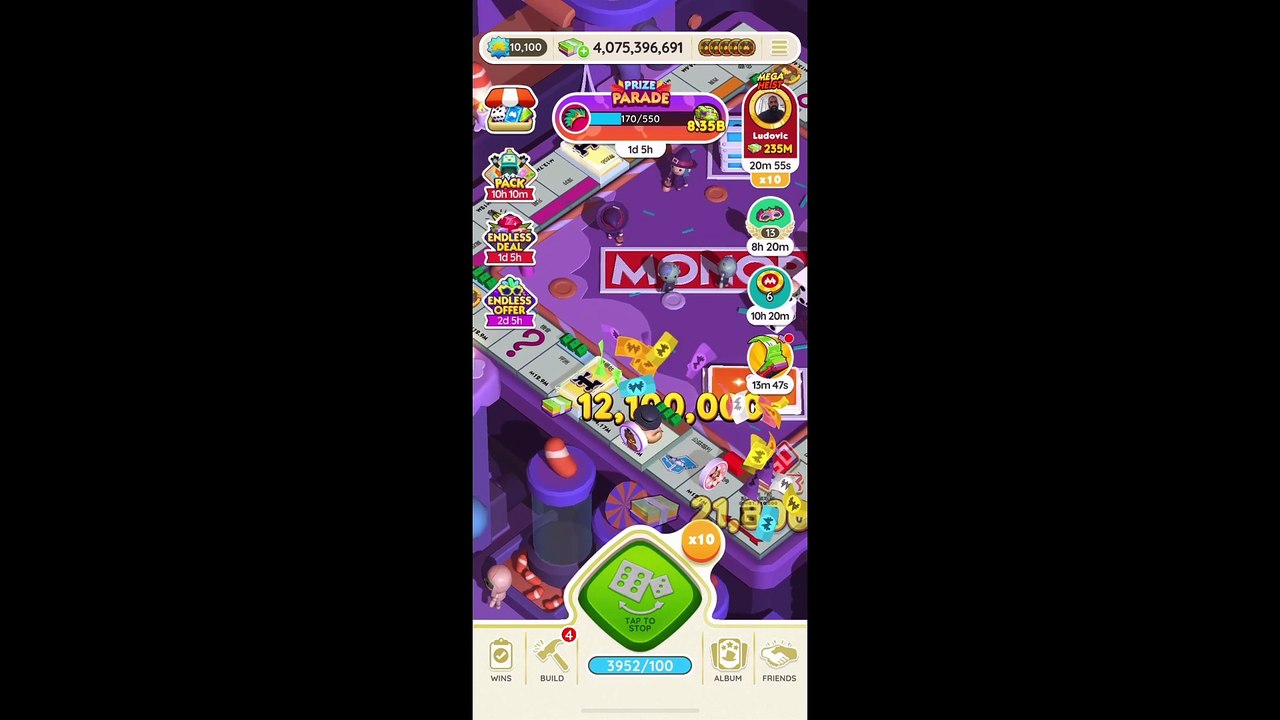 [Miniriceto]Game Play _ Monopoly Go! Day 337